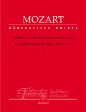 Complete Works for Piano and Violin 1 - partitura, party